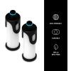 imageSwell Filter Cap with Protective Cap  Fits 9oz and 17oz Original Bottles  Filters Chlorine and Particulates to Improves Taste and Odor of Tap Water  LeakProof and BPAFreeFilter Replacement 2Pack