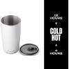 imageSwell Stainless Steel Tumbler with SlideOpen Lid 18oz Rose Agate Triple Layered Vacuum Insulated Containers Keeps Drinks Cold for 12 Hours and Hot for 4 BPA FreeMoonstone