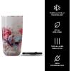 imageSwell Stainless Steel Tumbler with SlideOpen Lid 18oz Rose Agate Triple Layered Vacuum Insulated Containers Keeps Drinks Cold for 12 Hours and Hot for 4 BPA FreeRose Marble