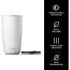 imageSwell Stainless Steel Tumbler with SlideOpen Lid 18oz Rose Agate Triple Layered Vacuum Insulated Containers Keeps Drinks Cold for 12 Hours and Hot for 4 BPA FreeMoonstone