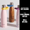 imageSwell Traveler Handle Fits All Traveler Sizes Onyx Comfortable Carrying On The Go Flexible Silicone Grip BPA FreeBlue