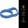 imageSwell Traveler Handle Fits All Traveler Sizes Onyx Comfortable Carrying On The Go Flexible Silicone Grip BPA FreeBlue