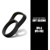 imageSwell Traveler Handle Fits All Traveler Sizes Onyx Comfortable Carrying On The Go Flexible Silicone Grip BPA FreeOnyx