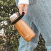 imageSwell Traveler Handle Fits All Traveler Sizes Onyx Comfortable Carrying On The Go Flexible Silicone Grip BPA FreeOnyx