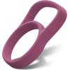 imageSwell Traveler Handle Fits All Traveler Sizes Onyx Comfortable Carrying On The Go Flexible Silicone Grip BPA FreePink