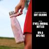 imageSwell Traveler Handle Fits All Traveler Sizes Onyx Comfortable Carrying On The Go Flexible Silicone Grip BPA FreePink Topaz