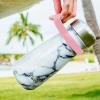 imageSwell Traveler Handle Fits All Traveler Sizes Onyx Comfortable Carrying On The Go Flexible Silicone Grip BPA FreePink Topaz