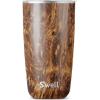 imageSwell Stainless Steel Tumbler with SlideOpen Lid 18oz Rose Agate Triple Layered Vacuum Insulated Containers Keeps Drinks Cold for 12 Hours and Hot for 4 BPA FreeTeakwood
