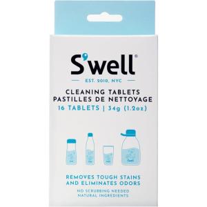 imageSwell Cleaning Tablets 16 Tablets Fast Acting Fizz Away Residue And Odor In Stainless Steel Chlorine Free And Derived From Natural Substances