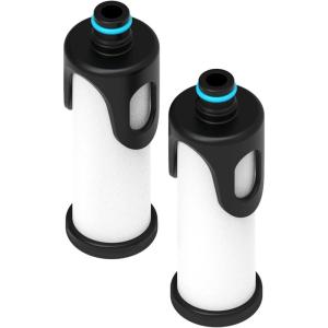 imageSwell Filter Cap with Protective Cap  Fits 9oz and 17oz Original Bottles  Filters Chlorine and Particulates to Improves Taste and Odor of Tap Water  LeakProof and BPAFreeFilter Replacement 2Pack