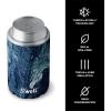 imageSwell Stainless Steel Chiller  Slim Azurite Marble  Fits 12oz Cans and Slim Bottles TripleLayered VacuumInsulated Keeps Drinks Cool for Up to 6 Hours  DishwasherSafe BPAFree for TravelAzurite Marble