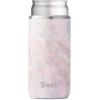 imageSwell Stainless Steel Chiller  Slim Azurite Marble  Fits 12oz Cans and Slim Bottles TripleLayered VacuumInsulated Keeps Drinks Cool for Up to 6 Hours  DishwasherSafe BPAFree for TravelGeode Rose