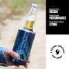 imageSwell Stainless Steel Chiller  Slim Azurite Marble  Fits 12oz Cans and Slim Bottles TripleLayered VacuumInsulated Keeps Drinks Cool for Up to 6 Hours  DishwasherSafe BPAFree for TravelAzurite Marble