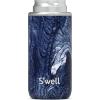 imageSwell Stainless Steel Chiller  Slim Azurite Marble  Fits 12oz Cans and Slim Bottles TripleLayered VacuumInsulated Keeps Drinks Cool for Up to 6 Hours  DishwasherSafe BPAFree for TravelAzurite Marble