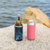 imageSwell Stainless Steel Chiller  Slim Azurite Marble  Fits 12oz Cans and Slim Bottles TripleLayered VacuumInsulated Keeps Drinks Cool for Up to 6 Hours  DishwasherSafe BPAFree for TravelCoral Reef
