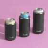 imageSwell Stainless Steel Chiller  Slim Azurite Marble  Fits 12oz Cans and Slim Bottles TripleLayered VacuumInsulated Keeps Drinks Cool for Up to 6 Hours  DishwasherSafe BPAFree for TravelOnyx