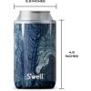 imageSwell Stainless Steel Chiller  Slim Azurite Marble  Fits 12oz Cans and Slim Bottles TripleLayered VacuumInsulated Keeps Drinks Cool for Up to 6 Hours  DishwasherSafe BPAFree for TravelAzurite Marble