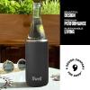 imageSwell Stainless Steel Chiller  Slim Azurite Marble  Fits 12oz Cans and Slim Bottles TripleLayered VacuumInsulated Keeps Drinks Cool for Up to 6 Hours  DishwasherSafe BPAFree for TravelOnyx
