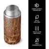 imageSwell Stainless Steel Chiller  Slim Azurite Marble  Fits 12oz Cans and Slim Bottles TripleLayered VacuumInsulated Keeps Drinks Cool for Up to 6 Hours  DishwasherSafe BPAFree for TravelTeakwood