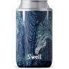 imageSwell Stainless Steel Chiller  Slim Azurite Marble  Fits 12oz Cans and Slim Bottles TripleLayered VacuumInsulated Keeps Drinks Cool for Up to 6 Hours  DishwasherSafe BPAFree for TravelAzurite Marble