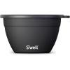 imageSwell Stainless Steel Salad Bowl Kit  64oz Azurite  Comes with 2oz Condiment Container and Removable Tray for Organization  LeakProof Easy to Clean Dishwasher SafeOnyx