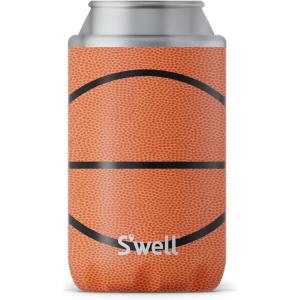 imageSwell Stainless Steel Chiller  Slim Azurite Marble  Fits 12oz Cans and Slim Bottles TripleLayered VacuumInsulated Keeps Drinks Cool for Up to 6 Hours  DishwasherSafe BPAFree for TravelHoops