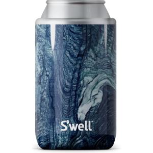 imageSwell Stainless Steel Chiller  Slim Azurite Marble  Fits 12oz Cans and Slim Bottles TripleLayered VacuumInsulated Keeps Drinks Cool for Up to 6 Hours  DishwasherSafe BPAFree for TravelAzurite Marble