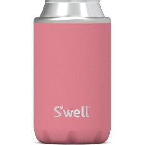 imageSwell Stainless Steel Chiller  Slim Azurite Marble  Fits 12oz Cans and Slim Bottles TripleLayered VacuumInsulated Keeps Drinks Cool for Up to 6 Hours  DishwasherSafe BPAFree for TravelCoral Reef