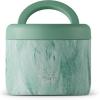 imageSnack by Swell Stainless Steel Food Container 24 Oz Azure Forest DoubleLayered Insulated Bowls BPAFreePeppermint Tree
