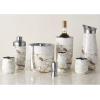 imageSwell 67oz Stainless Steel Ice Bucket with Tongs  TripleLayered VacuumInsulated BPAFree BarwareCalacatta Gold