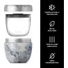 imageSwell Eats Stainless Steel Food Bowls 215oz Blue Granite TripleLayered VacuumInsulated Containers Keeps Food Cold for 11 Hours and Hot for 7 hours Condensation Free BPA FreeBlue Granite