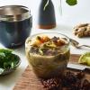 imageSwell Eats Stainless Steel Food Bowls 215oz Blue Granite TripleLayered VacuumInsulated Containers Keeps Food Cold for 11 Hours and Hot for 7 hours Condensation Free BPA FreeBlue Suede