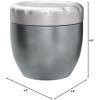 imageSwell Eats Stainless Steel Food Bowls 215oz Blue Granite TripleLayered VacuumInsulated Containers Keeps Food Cold for 11 Hours and Hot for 7 hours Condensation Free BPA FreeBlue Suede