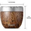 imageSwell Eats Stainless Steel Food Bowls 215oz Blue Granite TripleLayered VacuumInsulated Containers Keeps Food Cold for 11 Hours and Hot for 7 hours Condensation Free BPA FreeTeakwood