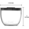 imageSwell Eats Stainless Steel Food Bowls 215oz Blue Granite TripleLayered VacuumInsulated Containers Keeps Food Cold for 11 Hours and Hot for 7 hours Condensation Free BPA FreeBlue Granite
