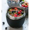 imageSwell Eats Stainless Steel Food Bowls 215oz Blue Granite TripleLayered VacuumInsulated Containers Keeps Food Cold for 11 Hours and Hot for 7 hours Condensation Free BPA FreeAzurite