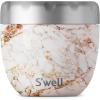 imageSwell Eats Stainless Steel Food Bowls 215oz Blue Granite TripleLayered VacuumInsulated Containers Keeps Food Cold for 11 Hours and Hot for 7 hours Condensation Free BPA FreeCalacatta Gold