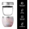imageSwell Eats Stainless Steel Food Bowls 215oz Geode Rose TripleLayered VacuumInsulated Containers Keeps Food Cold for 11 Hours and Hot for 7 hours Condensation Free BPA Free