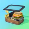 imageSwell Stainless Steel Bento Box Azurite Marble Fits One Large Entree Or Small Entree And Snack Includes Removable Divider Leakproof Easy to Clean Dishwasher SafeTeakwood