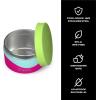 imageSwell Stainless Steel Food Canister 10oz Papaya Single Walled Durable Construction BPA Free Dishwasher SafeDragonfruit