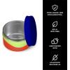 imageSwell Stainless Steel Food Canister 10oz Papaya Single Walled Durable Construction BPA Free Dishwasher SafePapaya
