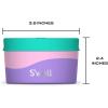 imageSwell Stainless Steel Food Canister 10oz Papaya Single Walled Durable Construction BPA Free Dishwasher SafePastel Paradise