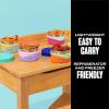 imageSwell Stainless Steel Food Canister 10oz Papaya Single Walled Durable Construction BPA Free Dishwasher SafePastel Paradise