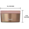 imageSwell Stainless Steel Food Canister 16oz Matcha Silver Lining Single Walled Durable Construction BPA Free Dishwasher SafePink Pyrite