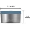 imageSwell Stainless Steel Food Canister 16oz Matcha Silver Lining Single Walled Durable Construction BPA Free Dishwasher SafeSky Silver Lining