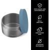 imageSwell Stainless Steel Food Canister 16oz Matcha Silver Lining Single Walled Durable Construction BPA Free Dishwasher SafeSky Silver Lining