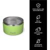 imageSwell Stainless Steel Food Canister Set Of Three 10oz 16oz and 24oz Tropical Smoothie Single Walled Durable Construction BPA Free Dishwasher SafeTropical Smoothie