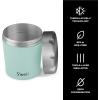 imageSwell Stainless Steel Ice Cream Chiller 16oz Rose Agate Triple Layered Vacuum Insulated Container Keeps Ice Cream Frozen For Up To Four Hours BPA FreeMint