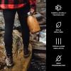 imageSwell Stainless Steel Roamer Bottle64 Fl OzTeakwood TripleLayered VacuumInsulated Containers Keeps Drinks Cold for 72 Hours and Hot for 24BPAFree Travel Water Bottle 64ozTeakwood