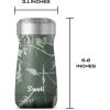 imageSwell Stainless Steel Traveler 12oz Green Foliage Triple Layered Vacuum Insulated Containers Keeps Drinks Cold for 20 Hours and Hot for 9 BPA Free Easy Carrying On the Go
